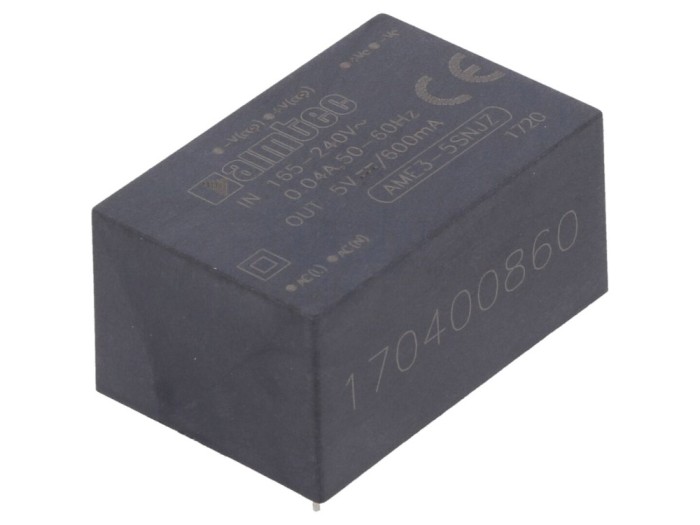 Convertor AC/DC 3W 5VDC