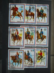 PARAGUAY SERIE UNIFORME DE CAVALERIE foto