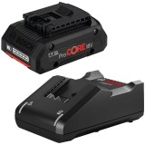 Bosch ProCORE + GAL 18V-40 - Set 1 acumulator si incarcator Li-Ion 18 V 4 Ah