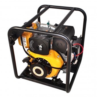 ProGARDEN PD20E motopompa 2&amp;quot;/50mm, diesel, apa curata, pornire electrica foto