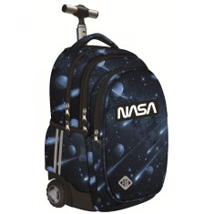 Ghiozdan Troler ST.Right, colectia NASA Planets, TB01, roti silicon, 44x32x25 cm