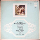 Disc vinil, LP. QUINTET FOR PIANO, VIOLIN, VIOLA, CELLO AND DOUBLE BASS IN A MAJOR, OP. 114-F. SCHUBERT-343494