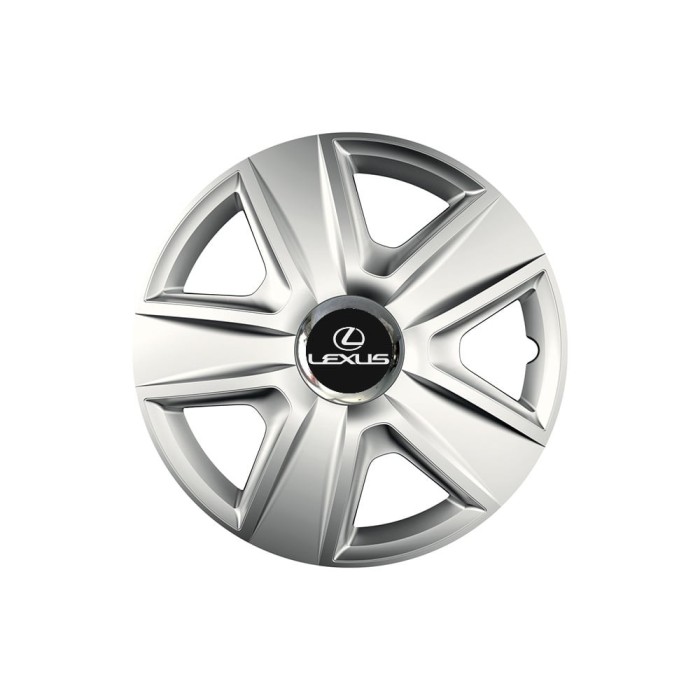Set 4 capace roti Cu Inel Cromat Esprit R14 pentru gama auto Lexus