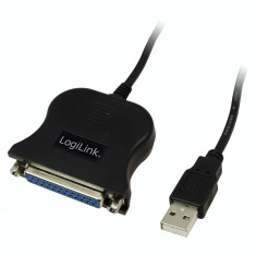 Adaptor USB la Paralel Logilink UA0054A foto