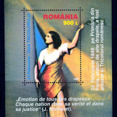 RO 1998 LP 1448 "24 februarie -Ziua Tricolorului" , colita 308 , MNH