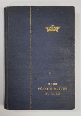 MARIE FURSTIN MUTTER ZU WIED PRINZESSIN VON NASSAU von MITE KREMNITZ - LEIPZIG, 1904 foto