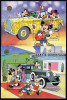 DB1 Disney Redonda Masini de Epoca 2 x SS MNH, Nestampilat