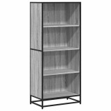 Cumpara ieftin Biblioteca, gri sonoma, 60x35x139 cm, lemn prelucrat