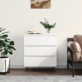 vidaXL Servantă, alb, 60x35x70 cm, lemn prelucrat