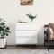 Gossi servanta, alb, 60x35x70 cm, lemn prelucrat