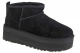 Cizme de iarna UGG Classic Ultra Mini Platform 1135092-BLK negru, 40, 41