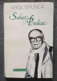 Virgil Ierunca semnătură - Subiect și predicat (1993)