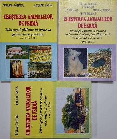 Cresterea animalelor de ferma. Tehnologii eficiente in cresterea taurinelor si ovinelor (3 volume) &ndash; Stelian Dinescu, Nicolae Badea