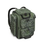 Rucsac Pescuit Convertibil Delphin TRANZPORTER SPACE C2G, 55 Litri, Geanta Umăr, Impermeabil, Camuflaj, Accesorii Compartimentate