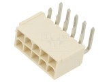 Soclu cablu-placă Mini-Fit Jr 4,2mm 10 pini 13A