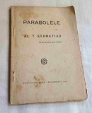 Carte de colectie anul 1921 PARABOLELE - A. Stamatiad Cetatea cu portile inchise