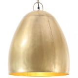 VidaXL Lampă suspendată industrială, 25 W, arămiu, 42 cm, E27, rotund