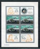 1971 , Lp 772 a , Lp 772 b , Apollo 15 , colite dantelata + nedantelata - MNH, Nestampilat