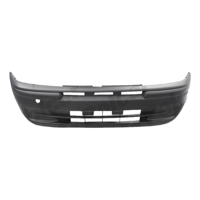 Bara fata FIAT PUNTO II (188), 07.1999-07.03, cu grila bara si ornamente; negru, motorizare benzina, modele cu 5 usi,