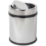 Cos menajer, capacitate 16 Litri din inox, capac rotativ / ZLN 4599