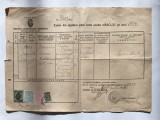 Extras din registrul starii civile pentru nascuti pe anul 1929 emis de Primaria Municipiului Timisoara / CD1P