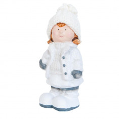 Figurina fetita Winter White foto