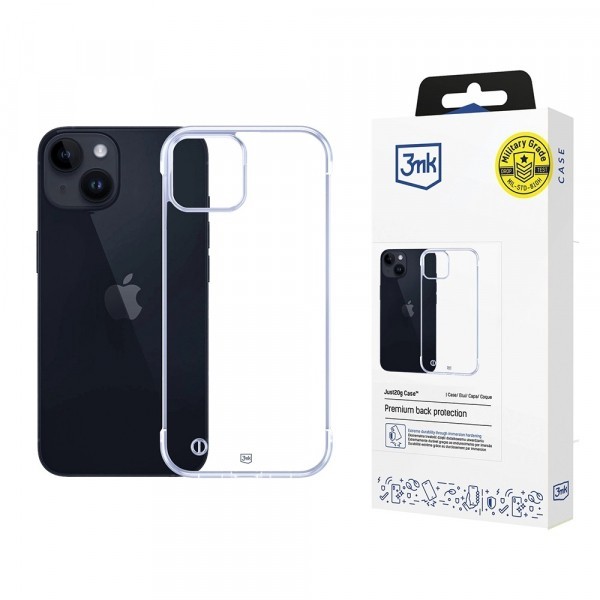 Husa pentru Apple iPhone 13, 3MK, Just20g, Transparenta
