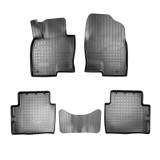 Set de 5 covorase cauciuc 3D stil tavita premium pentru Mazda CX-5 din 2017, Recambo