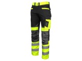 Pantaloni de lucru L, negru/galben
