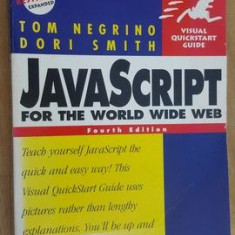 JavaScript for the world wide web- Tom Negrino, Dori Smith