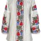 Bluza tip ie dama R23, alb/verde Bluza tip ie dama R23, alb/verde, marimea S