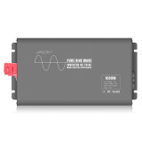 Cumpara ieftin Invertor de putere cu und? sinusoidal? pur? Techstar&reg;, DC 12V la AC 220V, Afi?aj LCD, 1000w, Pretabil Rulota, Autorulota, Camper, Barca, Casa independ