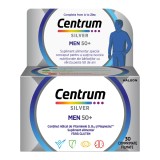 Cumpara ieftin Silver 50+ Complet de la A la Z pentru barbati, 30 comprimate, Centrum