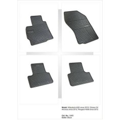 Covorase Presuri interior cauciuc Premium dedicate Citroen C4 AIRCROSS 2012-2017