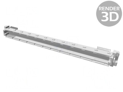 Conector PCB-PCB Mamă 0,5mm Aurit foto