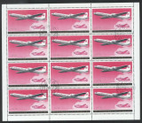 Korea 1978 Aviation, 30 Ch x 12, used T.124