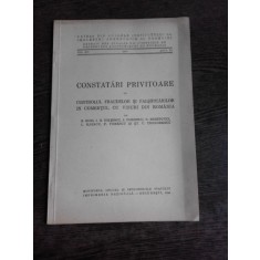 CONSTATARI PRIVITOARE LA CONTROLUL FRAUDELOR SI AL FALSIFICARILOR IN COMERTUL CU VINURI DIN ROMANIA - COLECTIV DE AUTORI