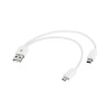 Cablu adaptor USB la mini USB si micro USB, Generic