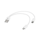 Cablu adaptor USB la mini USB si micro USB