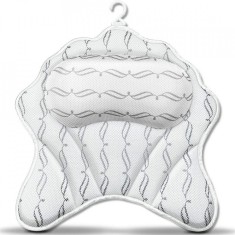 Perna ergonomica pentru cada 3D Mesh, cu prindere in 6 ventuze, 45X45X7cm