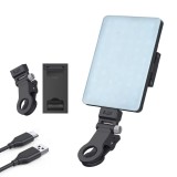 Lampa LED pentru Poze, Selfie-uri, 5W cu 60 Leduri, 2000 mAh, cablu USB tip C