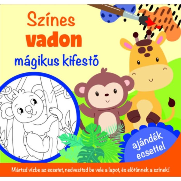 Sz&iacute;nes vadon - m&aacute;gikus kifestő - aj&aacute;nd&eacute;k ecsettel