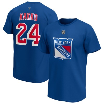 New York Rangers tricou de bărbați Authentic Stack Name &amp;amp;amp; Number - M foto