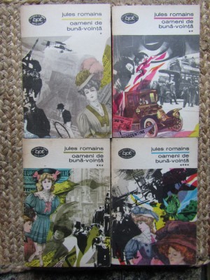 Oameni de buna-vointa - Jules Romains ( 4 volume ) foto