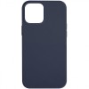 Husa TPU UNIQ Lino pentru Apple iPhone 12 mini, Bleumarin