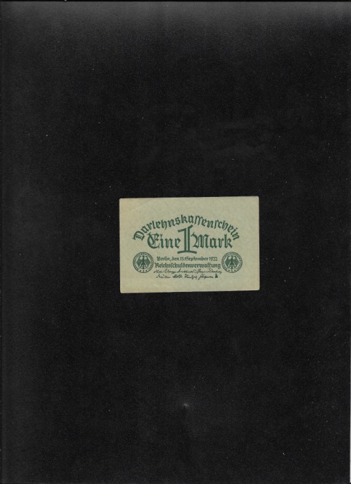Germania 1 marca mark 1922