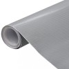 VidaXL Folii auto 4D, 2 buc., argintiu, 100x150 cm