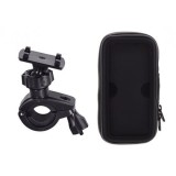 SUPORT BICICLETA UNIVERSAL PENTRU SMARTPHONE SIZE 03 (DIMENSIUNI INTERIOARE 8X15 CM), NEGRU