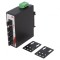 Switch PoE Ethernet Neadministrabil 5 Porturi 48-55VDC