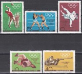 Coreea de Nord 1972 - Jocurile Olimpice - M&uuml;nchen, MNH, Nestampilat